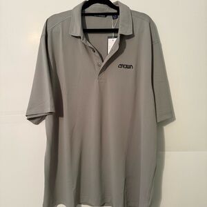 Cutter & Buck Gray Polo Shirt new with tags XL